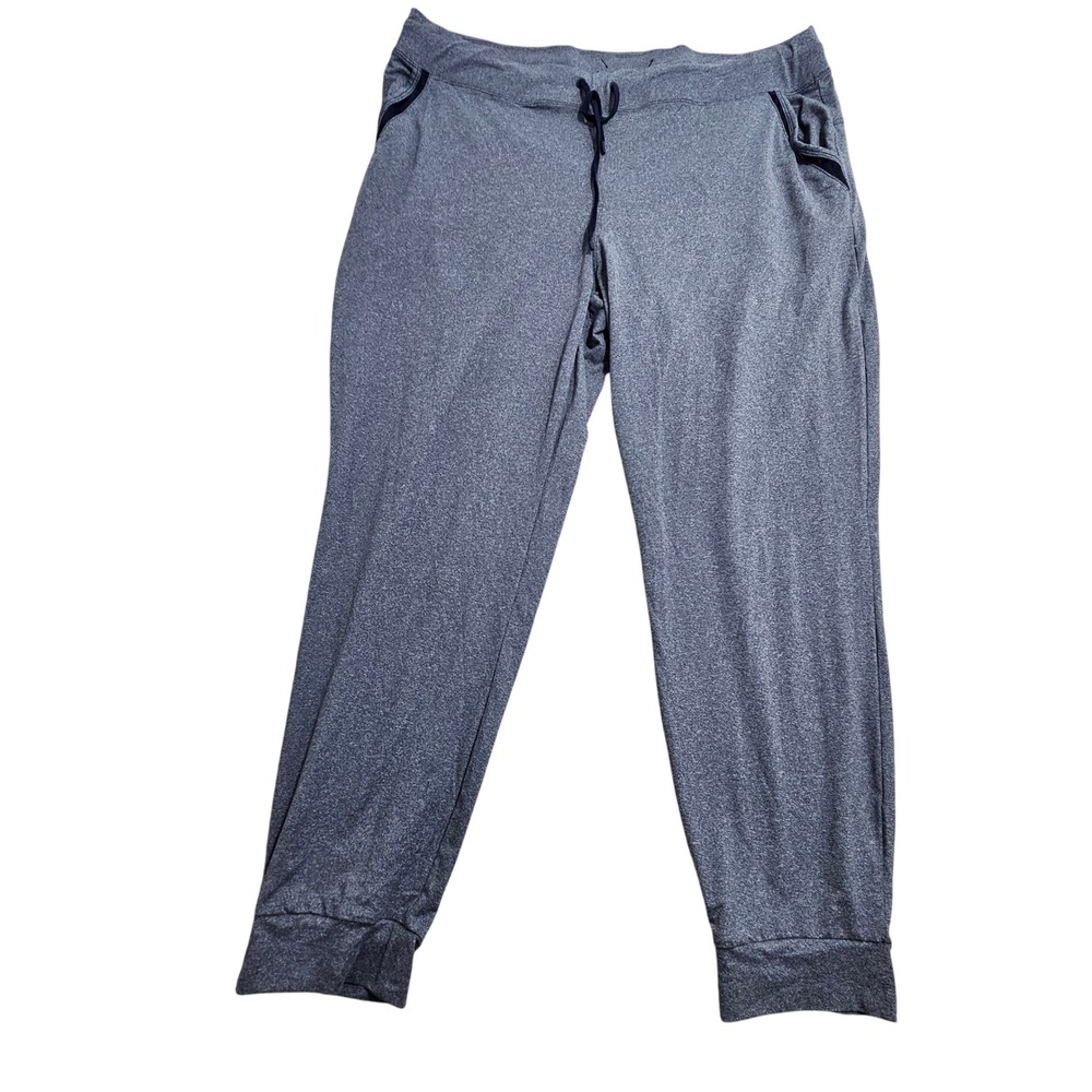 Columbia PFG Joggers XL Gray Performance Fishing Gear Heathered Active Pants